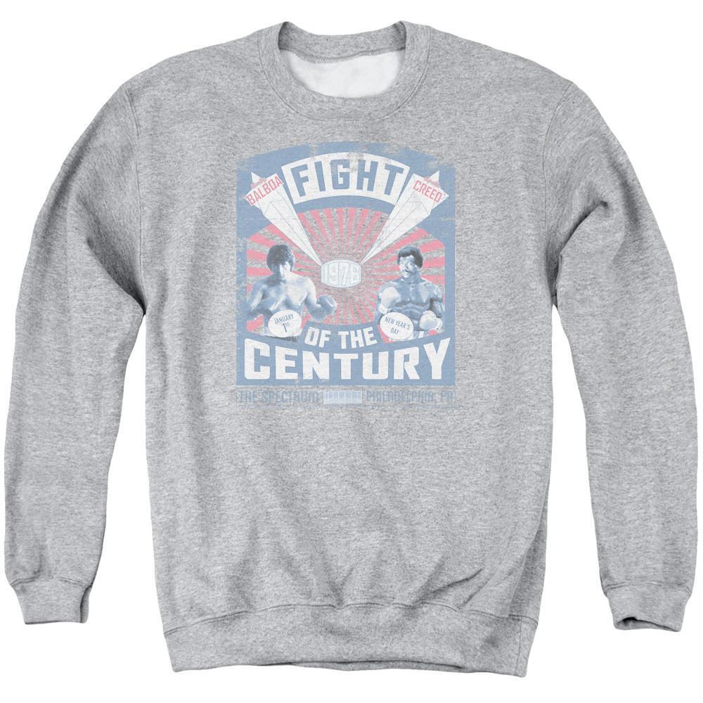 Rocky Balboa Creed Fight Poster Adult Crewneck Classic Sweatshirt